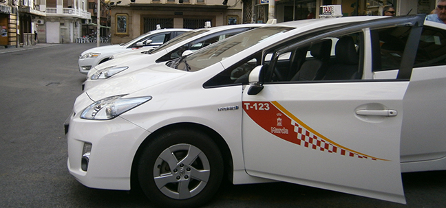 examen de taxi en Murcia