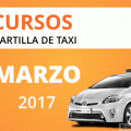 cursos cartilla de taxi marzo 2017