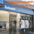 préstamo banco sabadell para licencia de taxi