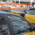 tasas del examen de taxi de barcelona