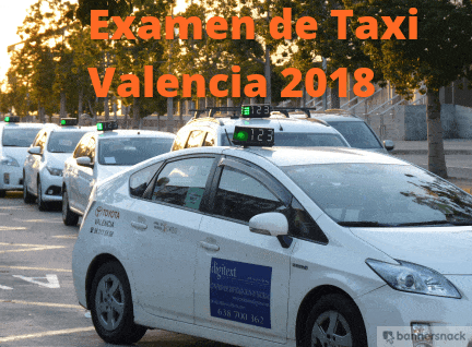 Examen de Taxi de Valencia 2018