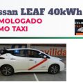 nissan leaf 40kWh homologado como taxi