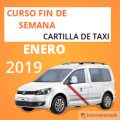 curso cartilla de taxi enero 2019