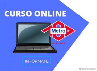 curso online metro de madrid