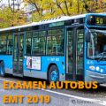 examen de conductor de autobuses EMT 2019