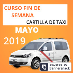 Curso Cartilla de Taxi Mayo 2019