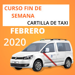 curso cartilla de taxi febrero 2020