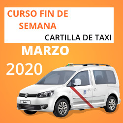 Curso Cartilla de Taxi Marzo 2020