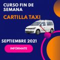 curso cartilla de taxi septiembre 2021