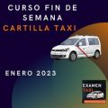 curso cartilla de taxi enero 2023