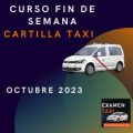 curso cartilla de taxi octubre 2023