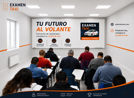 alumnos curso cartilla de taxi